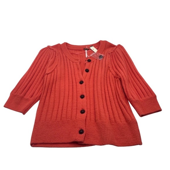 Free People Sloane Cardigan Crop Sweater - Picture 8 of 9